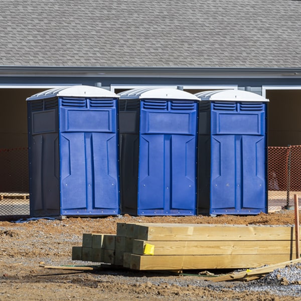 are there any additional fees associated with porta potty delivery and pickup in Larwill